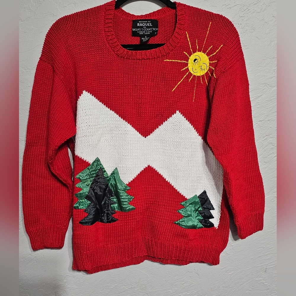 Raquels collection handmade sweater size small